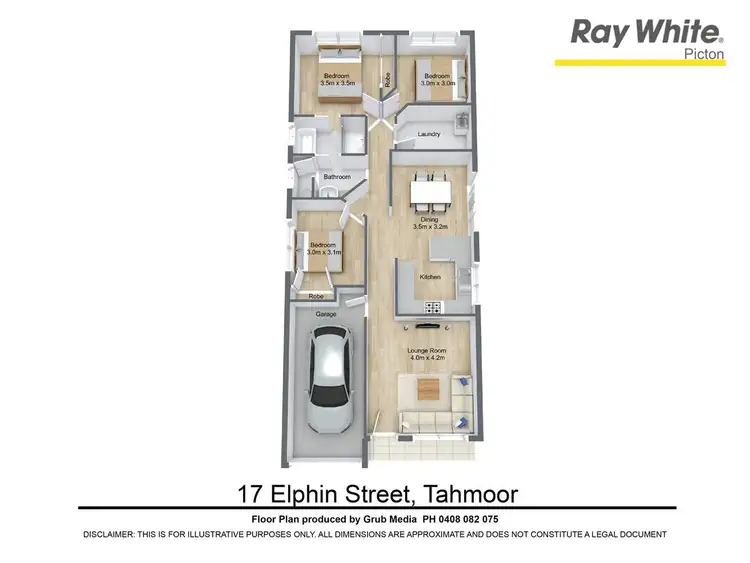 Floorplan of Homely house listing, 17B Elphin Street, Tahmoor NSW 2573