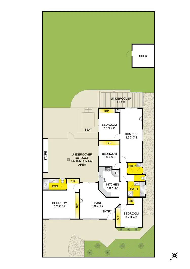 Floorplan of Homely house listing, 19 Bickford Road, Grovedale VIC 3216