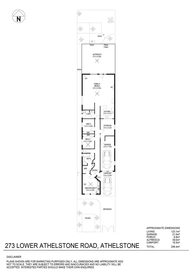 Floorplan of Homely house listing, 273 Lower Athelstone Road, Athelstone SA 5076