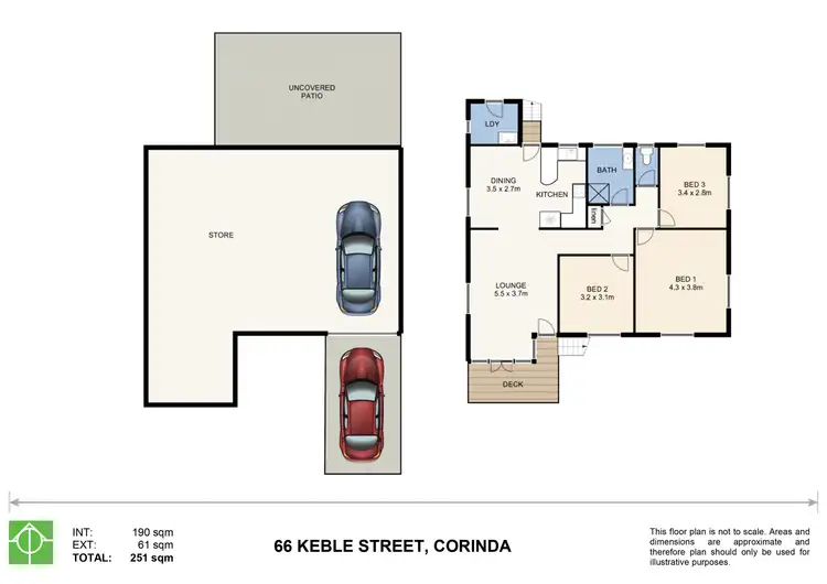 Floorplan of Homely house listing, 66 Keble Street, Corinda QLD 4075