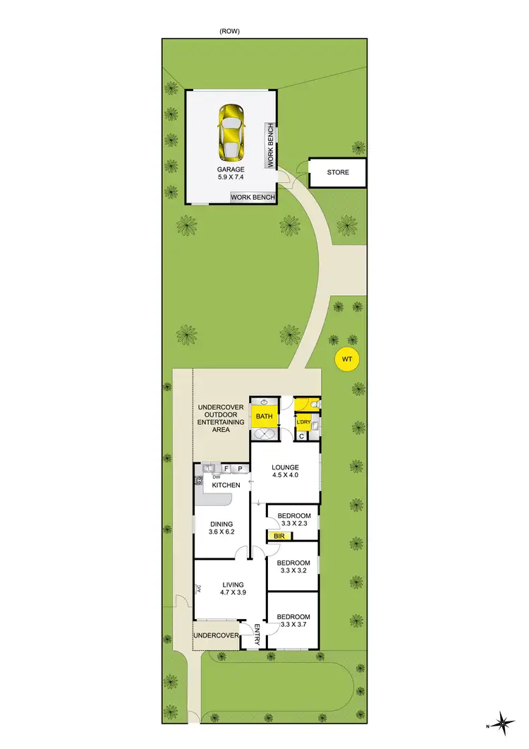 Floorplan of Homely house listing, 5 Forrest Street, Geelong VIC 3220