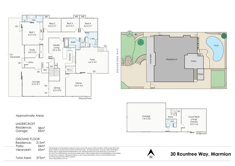 Floorplan of Homely house listing, 30 Rountree Way, Marmion WA 6020