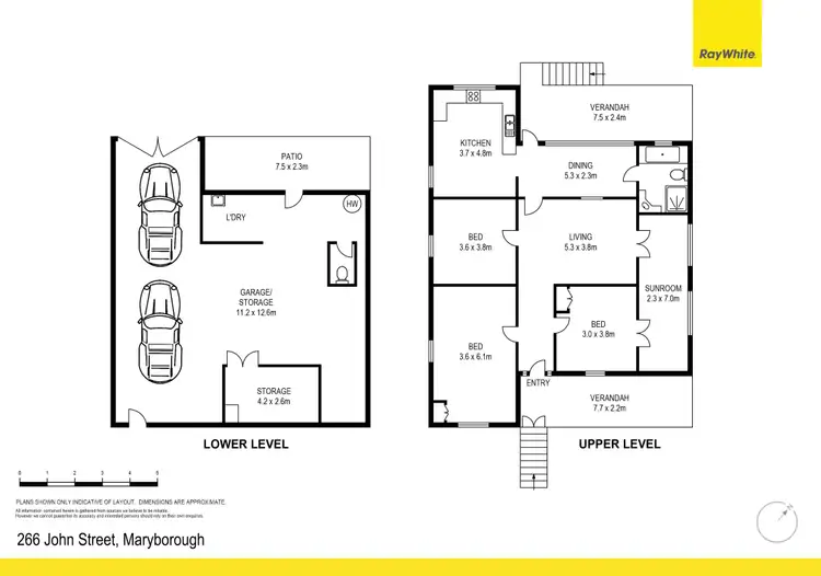 Floorplan of Homely house listing, 266 John Street, Maryborough QLD 4650