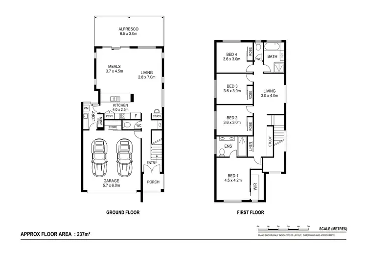 Floorplan of Homely house listing, 14 Leigh Crescent, Dakabin QLD 4503