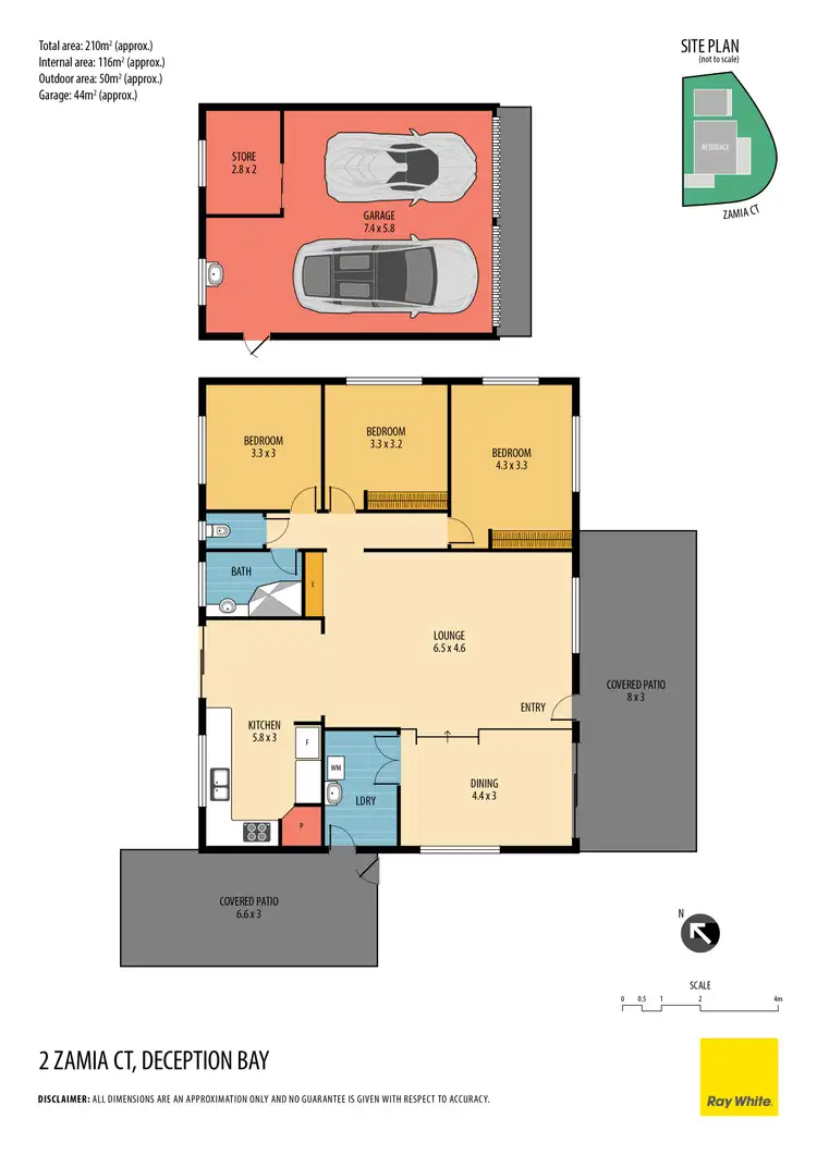 Floorplan of Homely house listing, 2 Zamia Court, Deception Bay QLD 4508