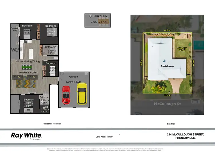 Floorplan of Homely house listing, 214 McCullough Street, Frenchville QLD 4701
