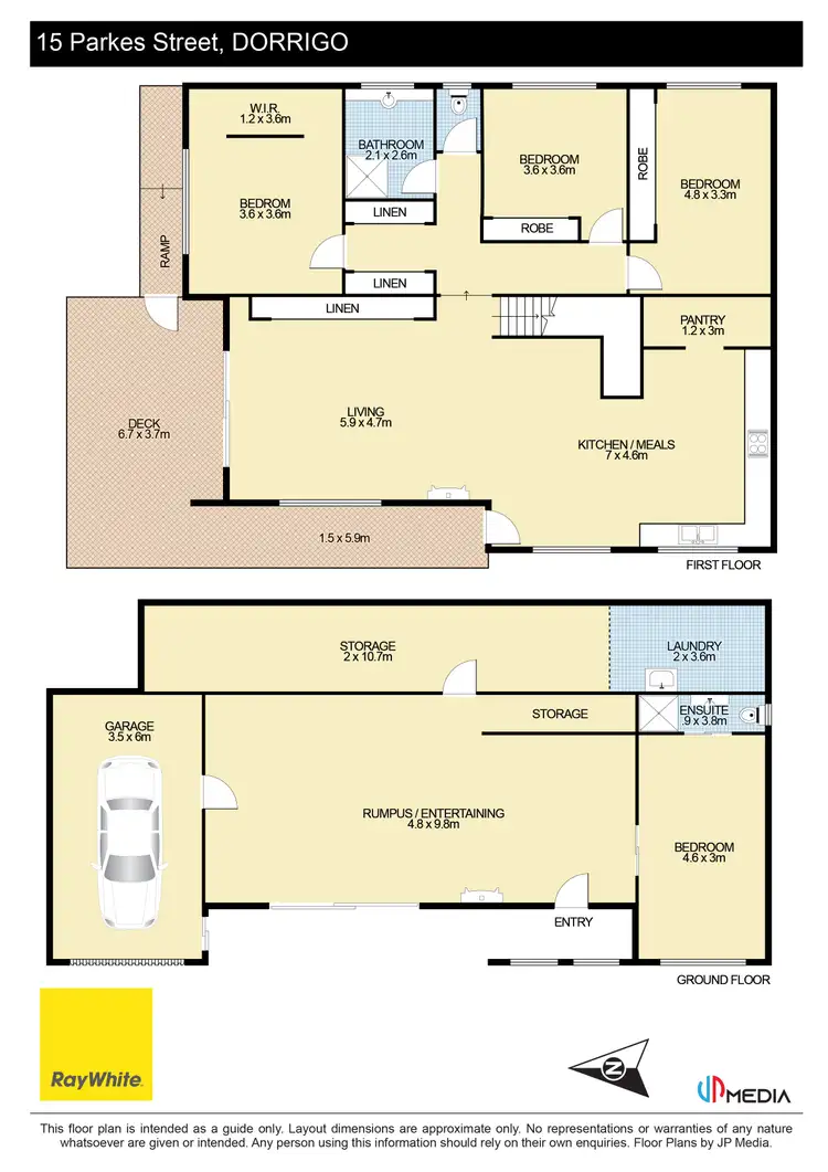 Floorplan of Homely house listing, 15 Parkes Street, Dorrigo NSW 2453