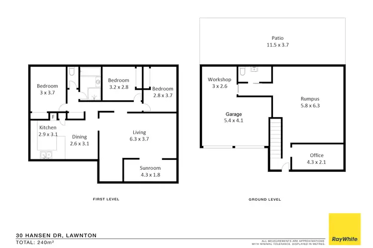 Floorplan of Homely house listing, 30 Hansen Drive, Lawnton QLD 4501