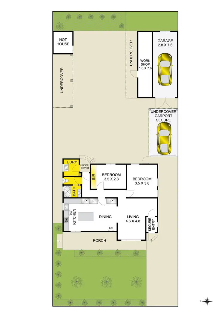 Floorplan of Homely house listing, 20 Wren Street, Norlane VIC 3214