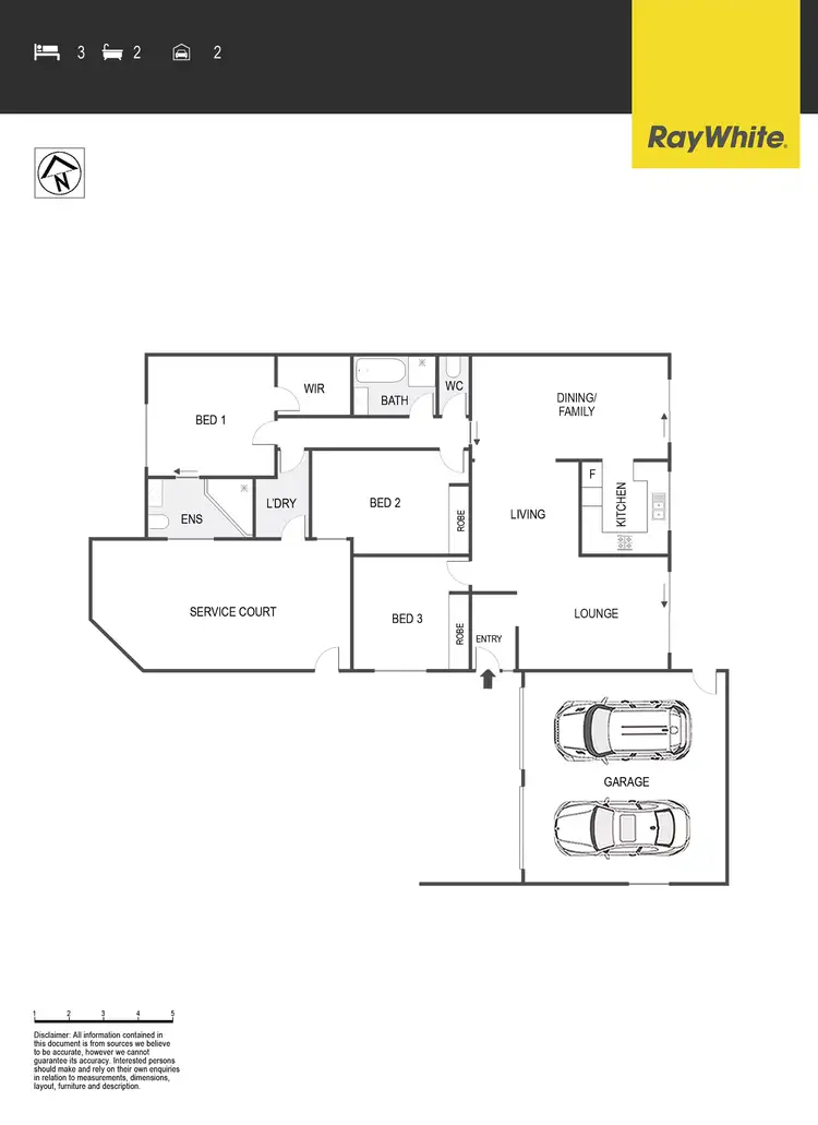 Floorplan of Homely townhouse listing, 111 De Little Circuit, Greenway ACT 2900