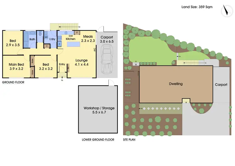Floorplan of Homely house listing, 2/14 Hyde Street, Diamond Creek VIC 3089