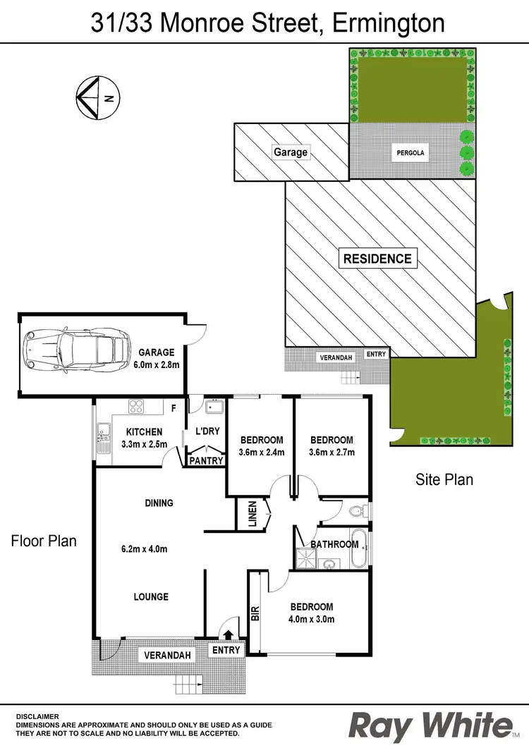 Floorplan of Homely house listing, 31/33 Monroe Street, Ermington NSW 2115