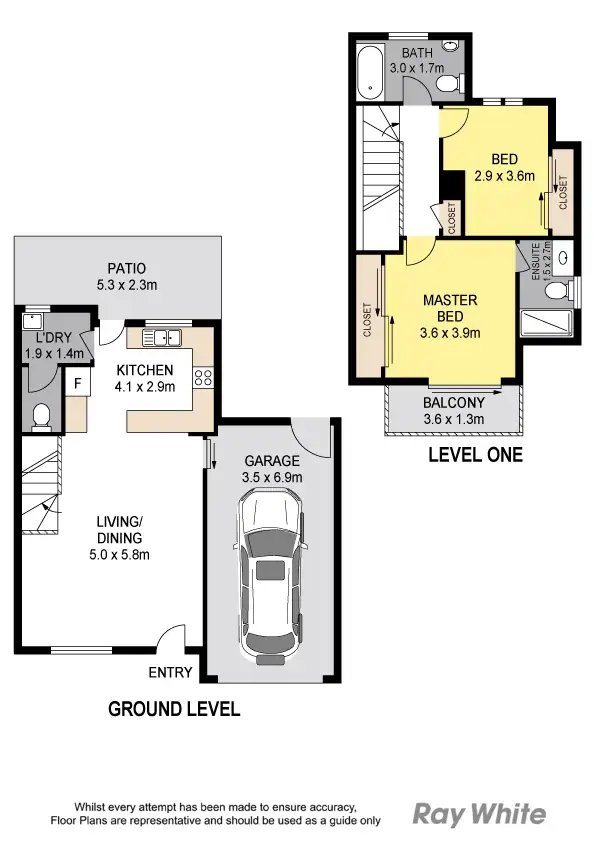 Floorplan of Homely townhouse listing, 3/134 York Street, Nundah QLD 4012