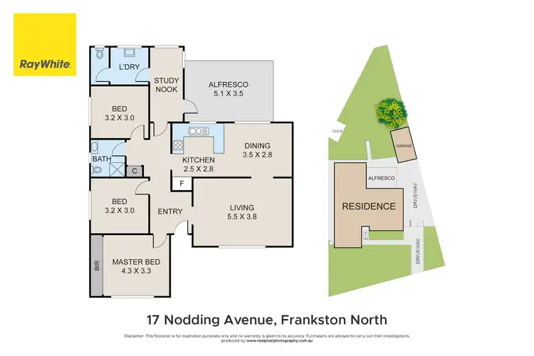 Floorplan of Homely house listing, 17 Nodding Avenue, Frankston North VIC 3200