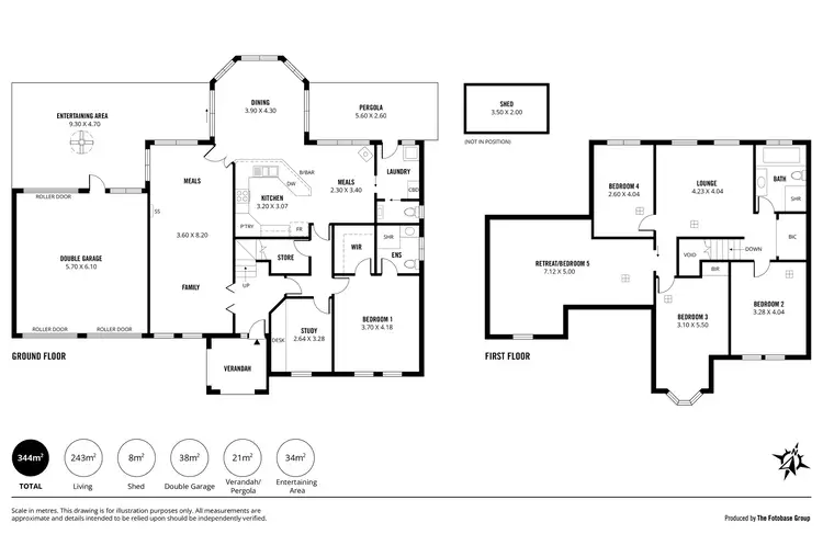 Floorplan of Homely house listing, 56 Estate Drive, Flagstaff Hill SA 5159