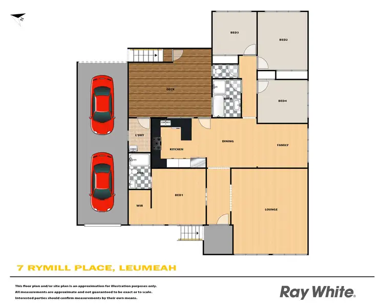 Floorplan of Homely house listing, 7 Rymill Place, Leumeah NSW 2560