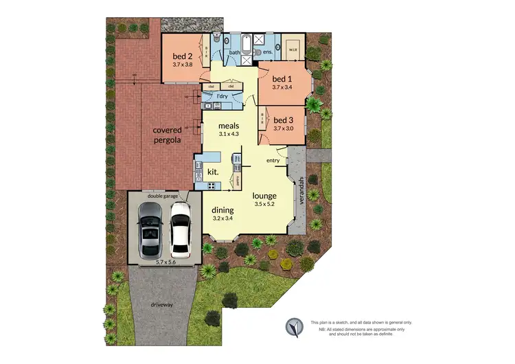 Floorplan of Homely unit listing, 5/6-8 Vinter Avenue, Croydon VIC 3136