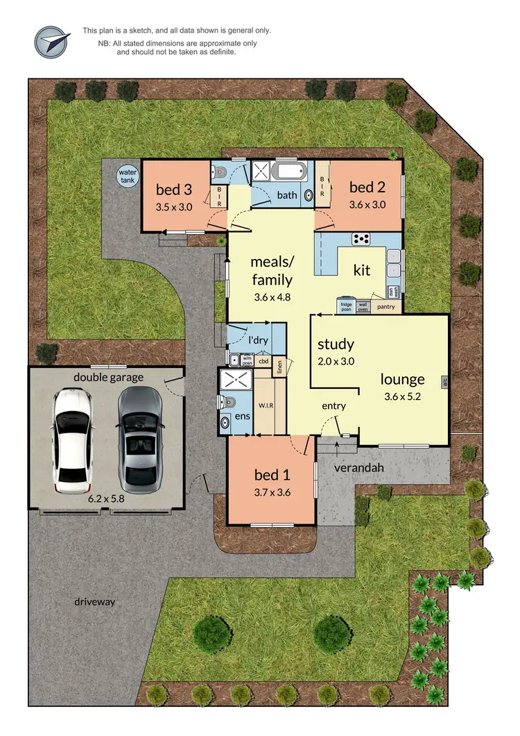 Floorplan of Homely house listing, 34 Bayswater Road, Croydon VIC 3136
