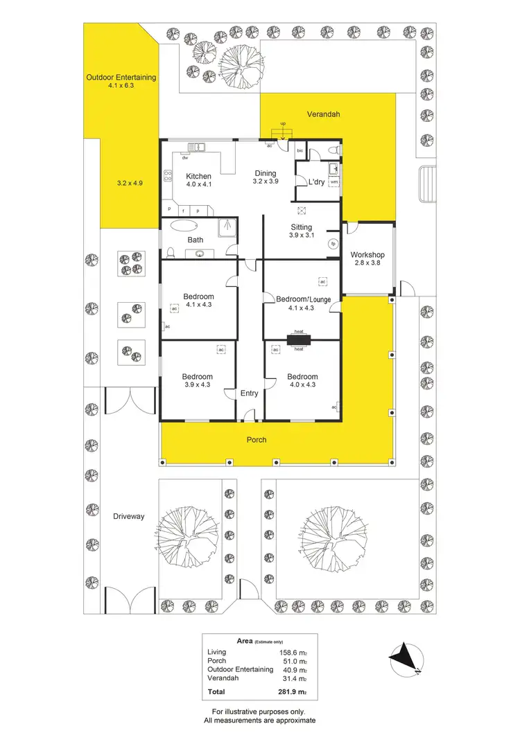 Floorplan of Homely house listing, 15 Russell Terrace, Woodville SA 5011
