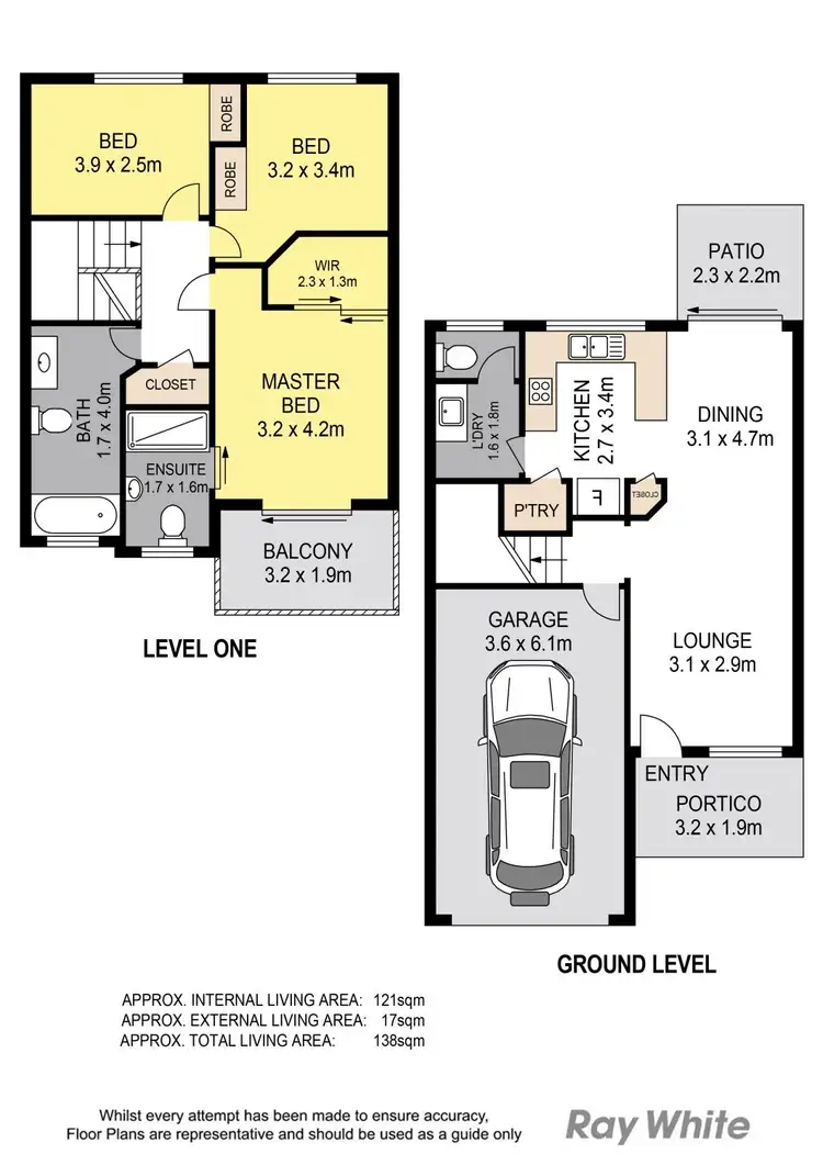 Floorplan of Homely townhouse listing, 77/21 Emma Street, Bracken Ridge QLD 4017
