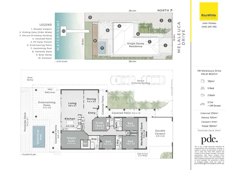 Floorplan of Homely house listing, 118 Melaleuca Drive, Palm Beach QLD 4221
