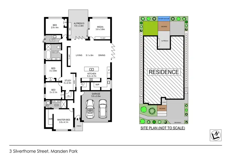 Floorplan of Homely house listing, 3 Silverthorne Street, Marsden Park NSW 2765