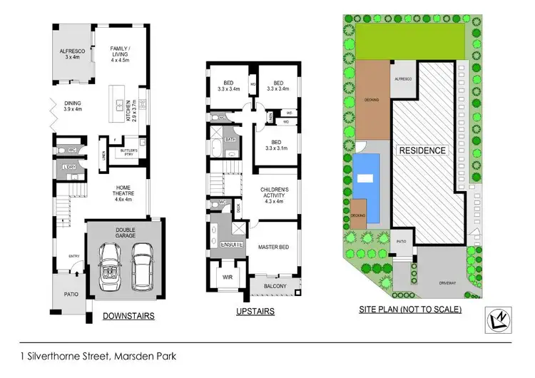 Floorplan of Homely house listing, 1 Silverthorne Street, Marsden Park NSW 2765