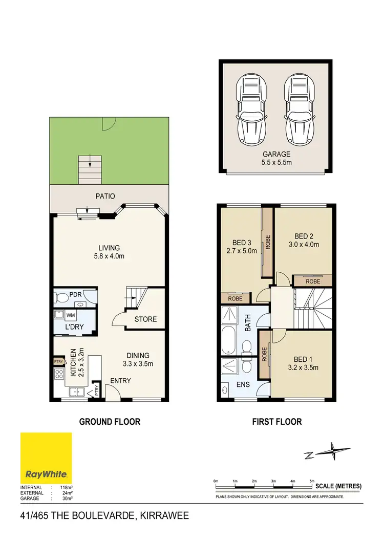 Floorplan of Homely townhouse listing, 41/465-479 The Boulevarde, Kirrawee NSW 2232