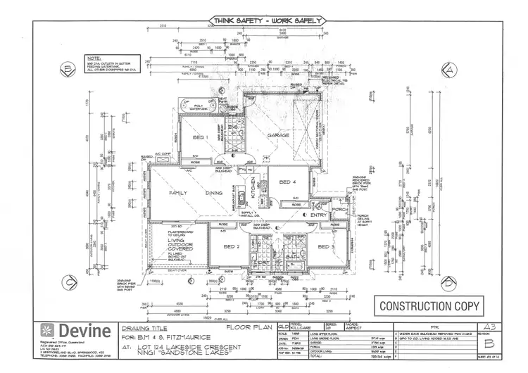 Floorplan of Homely house listing, 34 Ningi Waters Drive, Ningi QLD 4511