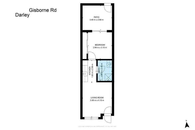 Floorplan of Homely unit listing, 38/96 Gisborne Road, Bacchus Marsh VIC 3340