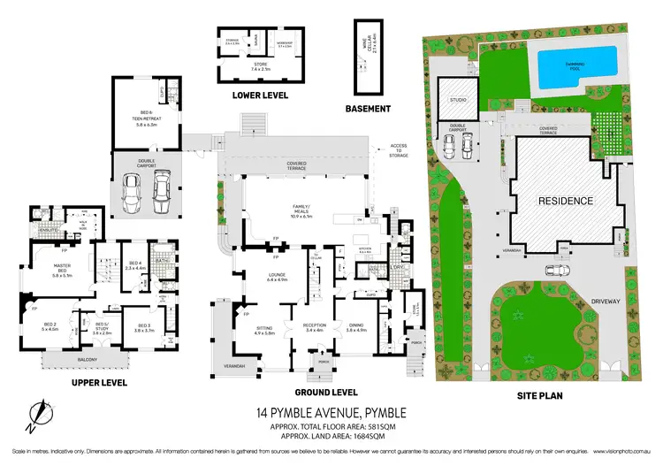 Floorplan of Homely house listing, 14 Pymble Avenue, Pymble NSW 2073