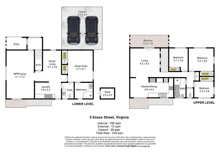 Floorplan of Homely house listing, 5 Essex Street, Virginia QLD 4014