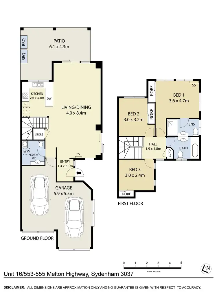 Floorplan of Homely house listing, 16/553-555 Melton Highway, Sydenham VIC 3037