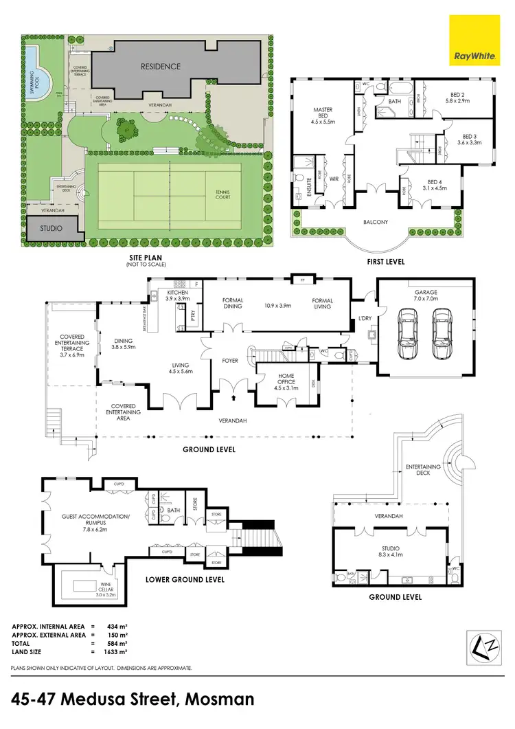 Floorplan of Homely house listing, 45-47 Medusa Street, Mosman NSW 2088