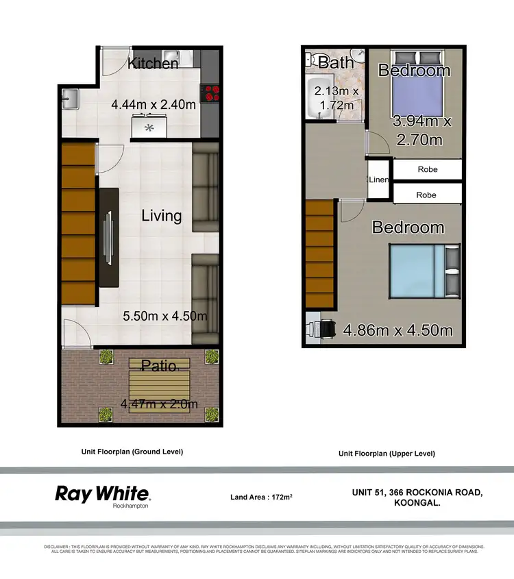 Floorplan of Homely unit listing, 51/366 Rockonia Road, Koongal QLD 4701