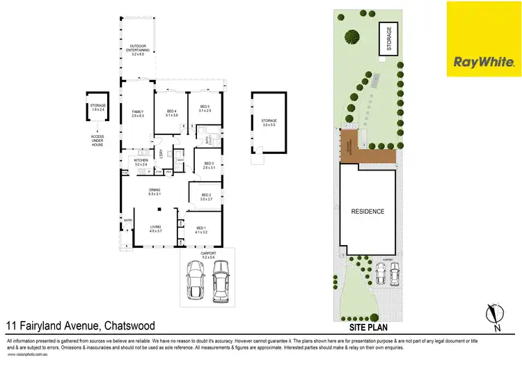Floorplan of Homely house listing, 11 Fairyland Avenue, Chatswood NSW 2067