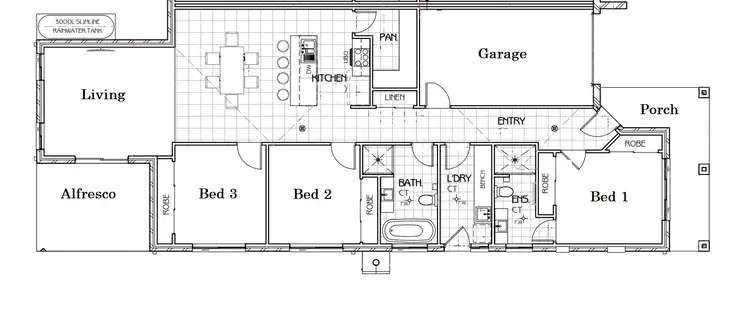 Floorplan of Homely semi-detached listing, 6 Duchess Place, Goulburn NSW 2580