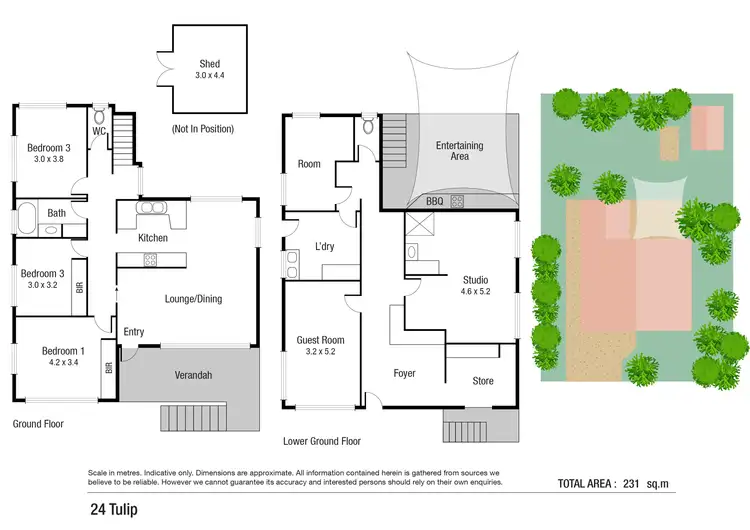 Floorplan of Homely house listing, 24 Tulip Street, Aitkenvale QLD 4814