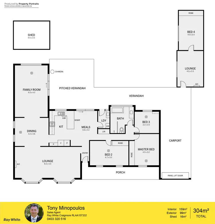 Floorplan of Homely house listing, 383 Burton Road, Burton SA 5110