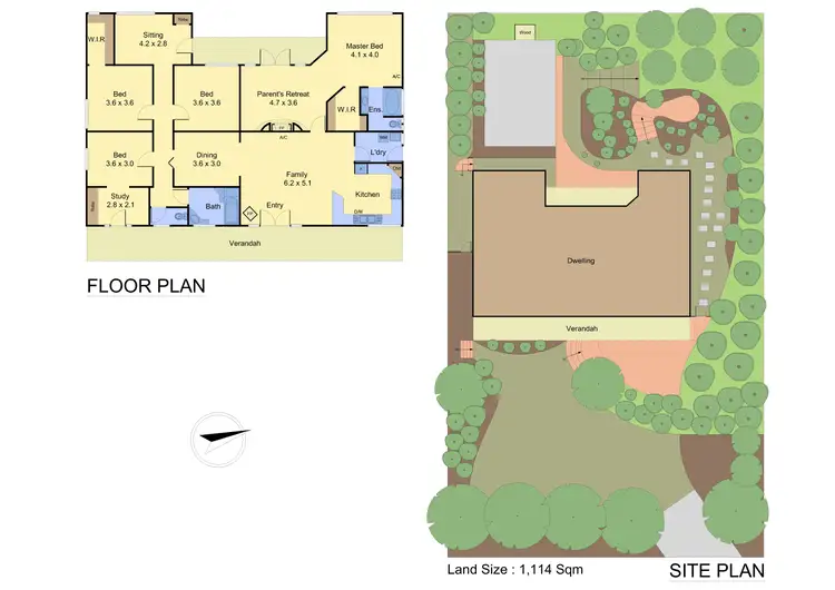 Floorplan of Homely house listing, 101 Arthurs Creek Road, Hurstbridge VIC 3099