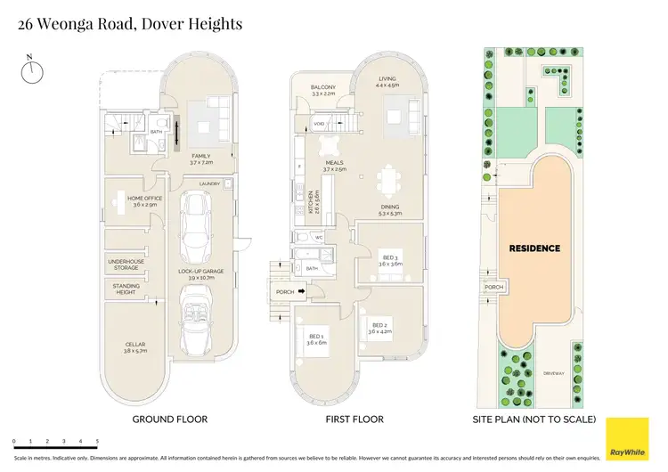 Floorplan of Homely house listing, 26 Weonga Road, Dover Heights NSW 2030