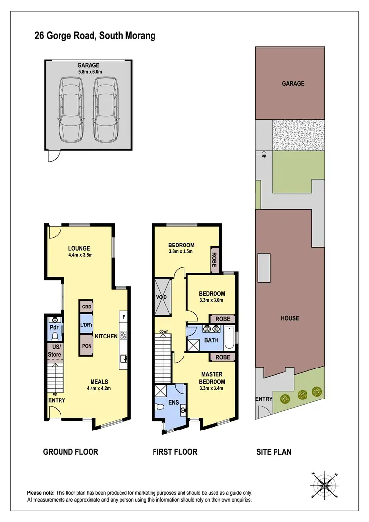 Floorplan of Homely house listing, 26 Gorge Road, South Morang VIC 3752