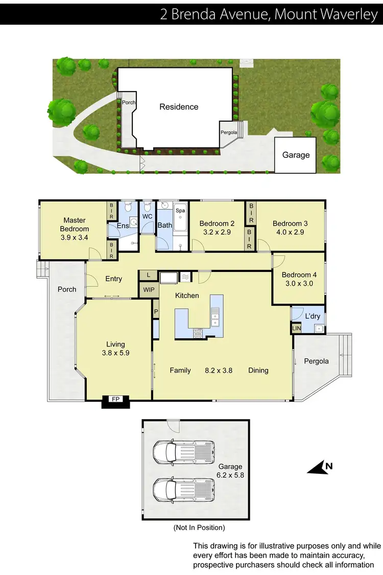 Floorplan of Homely house listing, 2 Brenda Avenue, Mount Waverley VIC 3149