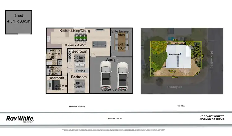 Floorplan of Homely house listing, 23 Peatey Street, Norman Gardens QLD 4701