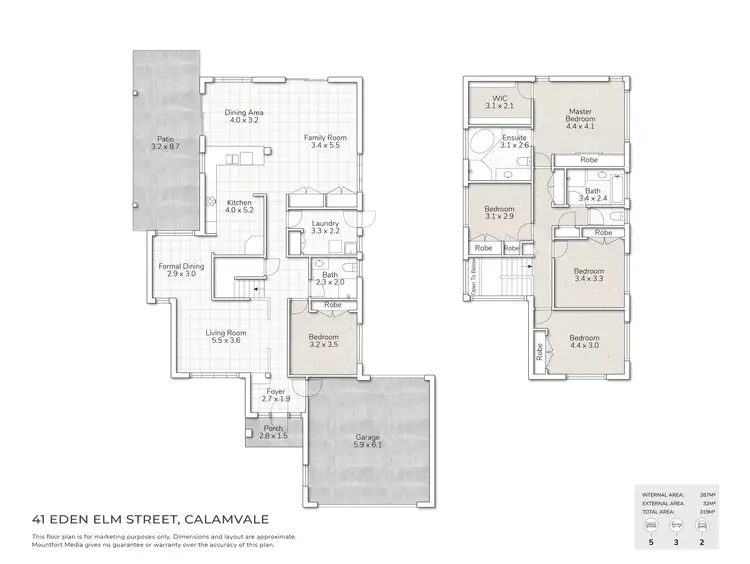 Floorplan of Homely house listing, 41 Eden Elm Street, Calamvale QLD 4116