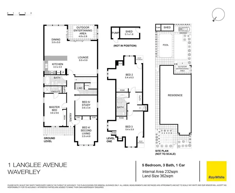 Floorplan of Homely house listing, 1 Langlee Avenue, Waverley NSW 2024