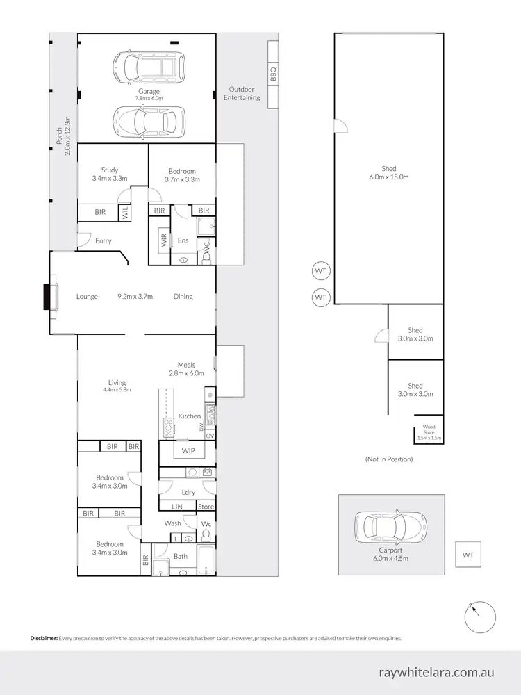 Floorplan of Homely house listing, 4 Harold Court, Little River VIC 3211