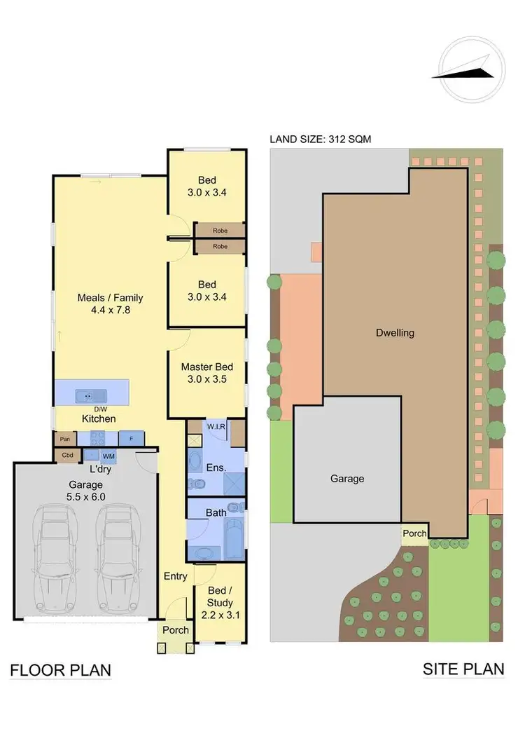 Floorplan of Homely house listing, 19 Dogwood Way, Mernda VIC 3754
