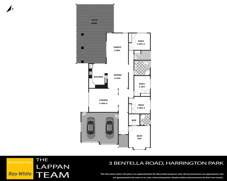 Floorplan of Homely house listing, 3 Bentella Road, Harrington Park NSW 2567