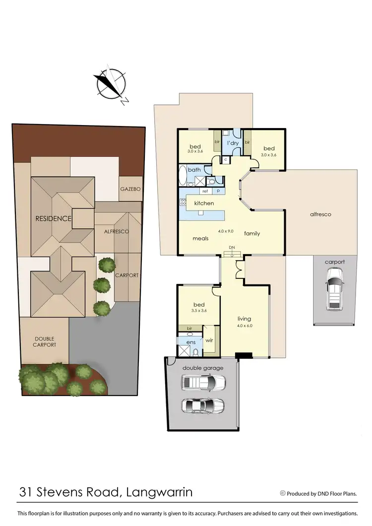 Floorplan of Homely house listing, 31 Stevens Road, Langwarrin VIC 3910